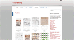 Desktop Screenshot of clearstamp.info