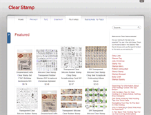 Tablet Screenshot of clearstamp.info